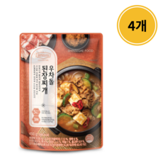 신세계 호텔컬렉션 우차돌 된장찌개, 4개, 450g