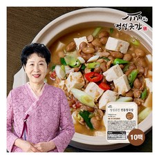 [정성곳간] 최명희명인의 전통 청국장 110gx10팩, 10개, 110g