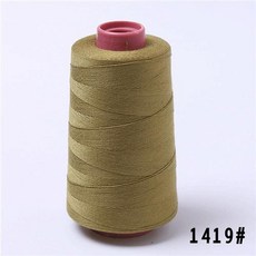 縫紉線 606 中粗線 彩色牢固線, 1個, 淺軍綠