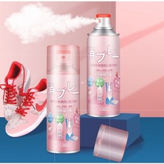 鞋靴襪專用除臭噴霧260ml，除臭除菌殺菌，告別腳臭，適用於球鞋鞋內, 1個, 白桃味