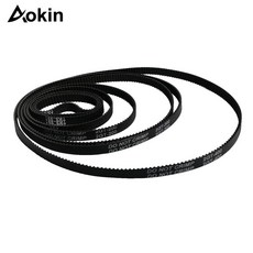 GT2 폐쇄 루프 3D 200 2GT 280 벨트 6MM 1220MM 부품 400 고무 110 동기 프린터 160 610 852, 122mm, 1개