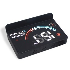 헤드업디스플레이 GPS HUD 전차종 호환 자동차 속도계, 1개