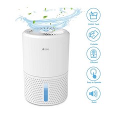 원룸제습기 Acare-수분 흡수 제습기 900ml 물 탱크가 있는 공기 건조기 조용한 가정 지하실 욕실 옷장용, 01 white_01 Eu 플러그
