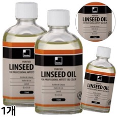 신한 린시드 오일 55ml 유화 보조 제 기름 그림 그리기