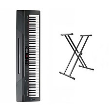 커즈와일 디지털 피아노 + 쌍열 스탠드, KA90, 블랙, 1개