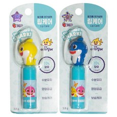 23년 제조 핑크퐁 아기상어 립케어 딸기향 3.8g (랜덤), 2개