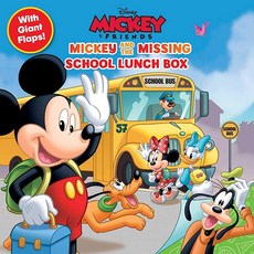 [5] Disney: Mickey and the Missing School Lunch Box (8x8 with Flaps) [paperback], [5] Disney: Mickey and the Mis