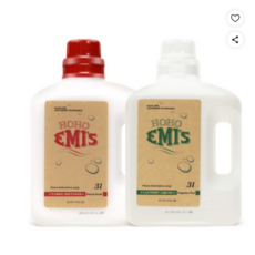 호호에미 무향 아기세제 아기섬유유연제 프리지어향 set, 1개, 3L