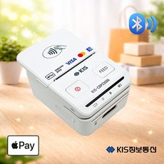 KIS-CBP2300N 휴대용 블루투스 카드단말기 영수증프린터 삼성 애플 카카오페이 KIS정보통신 오늘얼마, 1개, 사업자전용(기기만구입)