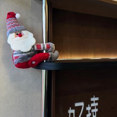 聖誕裝飾聖誕老人聖誕氛圍感吊燈裝飾送女友閨蜜可愛聖誕掛件禮物, 家福3個裝】聖誕老人+聖誕麋鹿+聖誕雪人, 1個