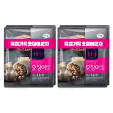 더미식 오징어 육즙교자, 4개, 350g