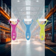 감자칼 핑크 감자깎는칼 세라믹감자칼 일자형감자칼 감자깍는칼 부엌칼 세라믹필러