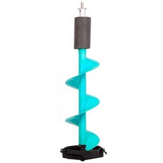 아이스오거 드릴 얼음낚시 뚫기 전동 구멍 빙어 끌, 블루  80cm, 1개