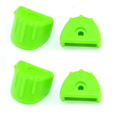 RC 자동차 1/8용 충격 흡수 장치 및 유압 프레임 보호 커버 4개, 01 녹색