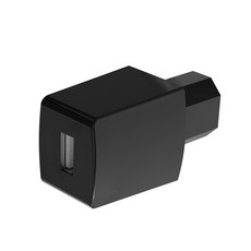 과전류 보호 기능이 있는 휴대폰 태블릿 스피커와 호환되는 36V~80V 전기 자전거 USB 충전 어댑터 플라스틱 질감, 검은, 흑색의, 단일 USB