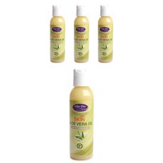 라이프플로헬스 알로에 베라 오일 비타민 C & E, 118ml, 4개