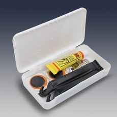 자전거 펑크 수리 쿨 키트 패치 레버, 1개