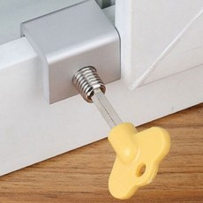 창문 열림방지 잠금 볼트 장치 어린이 사고예방, 1개, 기타