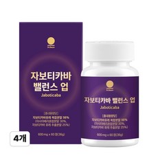 닥터바움 자보티카바 HACCP 식약청인증, 4개, 60정