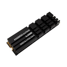 KINGSMAN GAMING S1000 SSD M.2 PCIe Gen5 固態硬碟，高速讀寫，內建DRAM，厚散熱片，五年保固, 1000