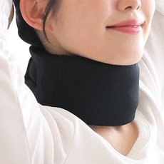 혁선생 의료용 목보호대 거북목 일자목 의료기기, Black, 1개 Black, 1개