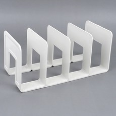 룸드비 책꽂이 4칸, 화이트그레이