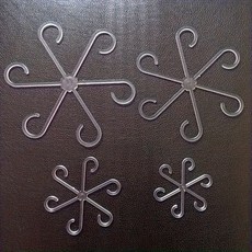 지지대 수경재배 식물 고정 접이식 방지 넘어짐 녹색 4개입 고정기 장식