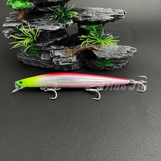 낚시 루어 싱킹 미노우 140S 140mm 26g 바닷물 블랙 베이스 파이크는 하드 미끼, K