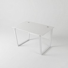 동서가구 엘리안 철제 공간활용 사무용 컴퓨터책상 (1200x800) DF646140, 화이트