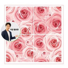 지금 필요한 공간활용 그래 CSGT-38 인테리어 스티커 나무 장미 K31872EA, 본상품