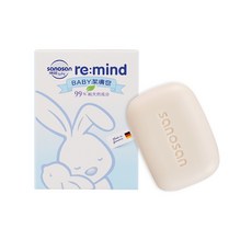 德國 sanosan 珊諾 baby re:mind極潤潔膚皂【金寶貝 221114】, 100g, 1盒