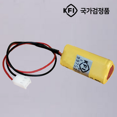 리더스용 피난구 소형 유도등 배터리 3.6V 200mAh 1+2 디앤씨 530번/국가검정품/리더스전용커넥터, 1개