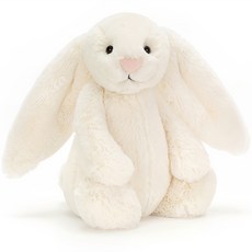 젤리캣 국민애착인형 버니 봉제인형 M, 크림, 1개