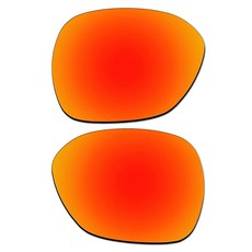 ACOMPATIBLE 오클리 오버타임 OO9167 선글라스용 교체용 편광 렌즈 (블랙)