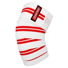 피트니스 무릎 패드 붕대 스쿼트 역도 농구 야외 스포츠 보호 장비 훈련, 04 하얀색