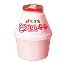 빙그레 단지우유 12입(바나나맛/메로나맛/딸기맛), 240ml