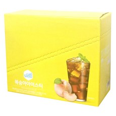 삼립 카페스노우 복숭아 아이스티 파우치, 230ml, 10개