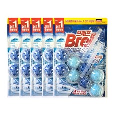 브레프 파워액티브 변기 세정제 오션향, 10개, 50g