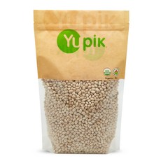 유픽 유기농 네이비 콩 1kg Non-GMO 비건 Yupik Organic Navy Beans 2.2 lb (35.3 oz) Non-GMO Vegan & Glute, 2.2온스(1팩), 1개