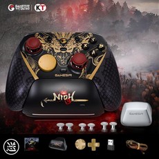 게임써 Gamesir G7 PRO 무선 컨트롤러 NIOH3 인왕3 게임패드 8K XBOX용, 1개, 8K 3개 보관 가방 메탈릭 조이스틱 3쌍