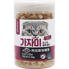 貓狗夢公園 汪洽普 韓國寵物零食, 1個, 喵洽普-鰈魚(小顆粒) 55G, 55g, 鰈魚