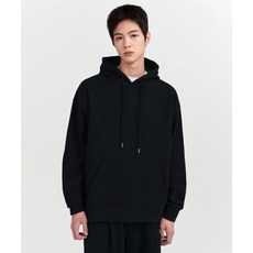 매장정품 무신사 스탠다드 MUSINSA STANDARD 헤비웨이트 오버사이즈 후디드 스웨트셔츠 [블랙] MMJTKBZ09-BK 338089