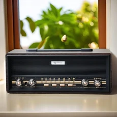 유럽과 미국의 복고풍 향수 데스크탑 스테레오 라디오 FM 중파 블루투스 스피커 카드 삽입, 02 black