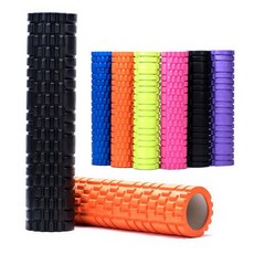 Rutiler [ 양면 지압 롱 폼롤러 60cm ], 블랙, 1개, 블랙