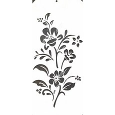 型染版 蝶古巴特DIY 簍空模板 塗鴉模版 繪畫模版 手工藝材料, 1個, ST-CU5-0019