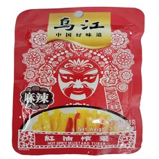 烏江榨菜 涪陵榨菜 四川美食 開袋即食 麻辣口味 80g x 10包, 800g, 1套