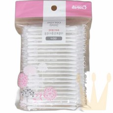 라온지니 개별 포장 면봉 100p 일회용면봉개별포장 위생면봉 위생면봉개별포장