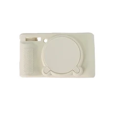 캐논 파워샷 카메라용 소프트 실리콘 케이스 가방 스킨 고무 커버 SX730, 14 Type1 beige