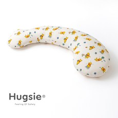 Hugsie涼感樂遊維尼系列孕婦枕【舒棉款】月亮枕 哺乳枕 側睡枕, S(身高158公分以下)