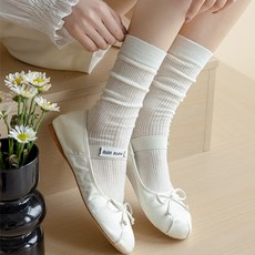 투니스 여성 얇은 레이스 발목 양말